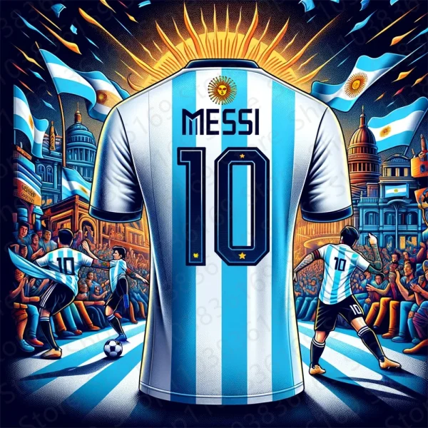 2024 Messi Soccer Training T-Shirt