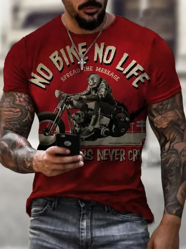 No bike no life T-shirt