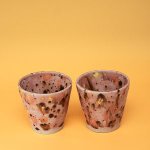Mugg - liten - Speckled pink