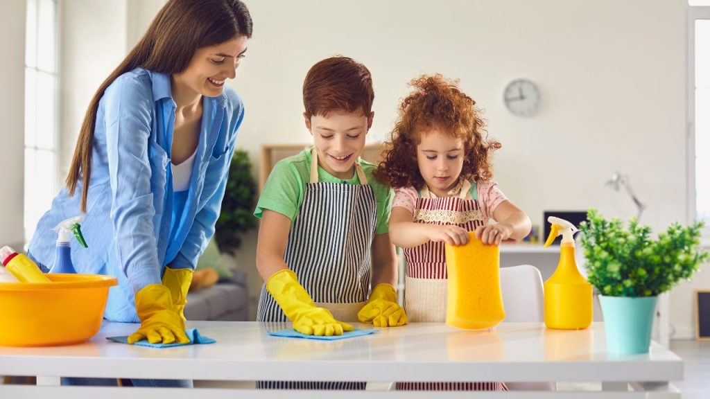 Family cleaning