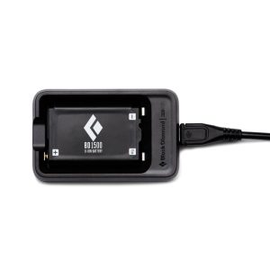 Oplader og batteri til pandelampe - Black Diamond BD 1500 battery & charger