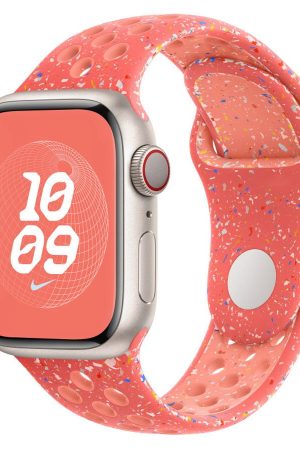 Lippa Apple Watch FLOUR silikonerem 38/40/41, Rød