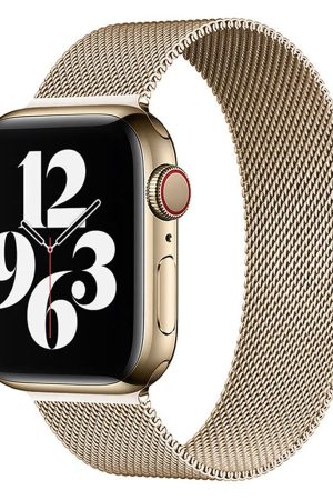 Lippa Apple Watch rustfri stål rem 38/40/41, Guld