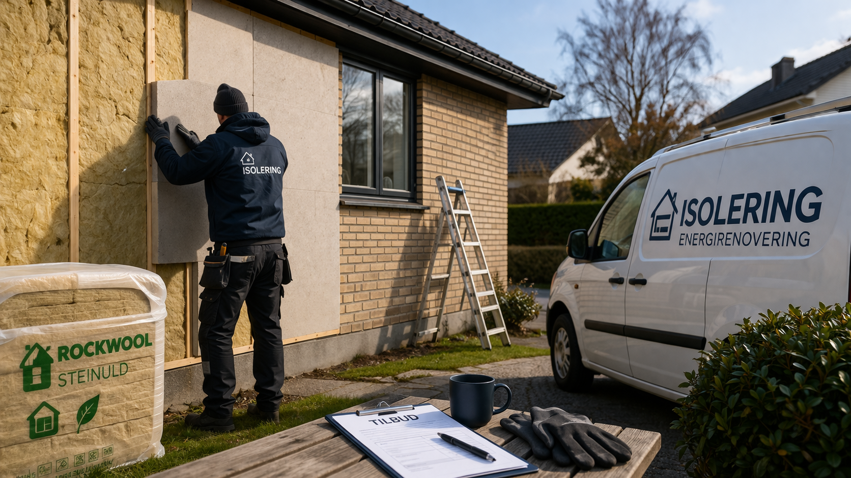 Facadeisolering i Nørresundby – pris, tilbud og hvad det koster 1 Isolering af hus