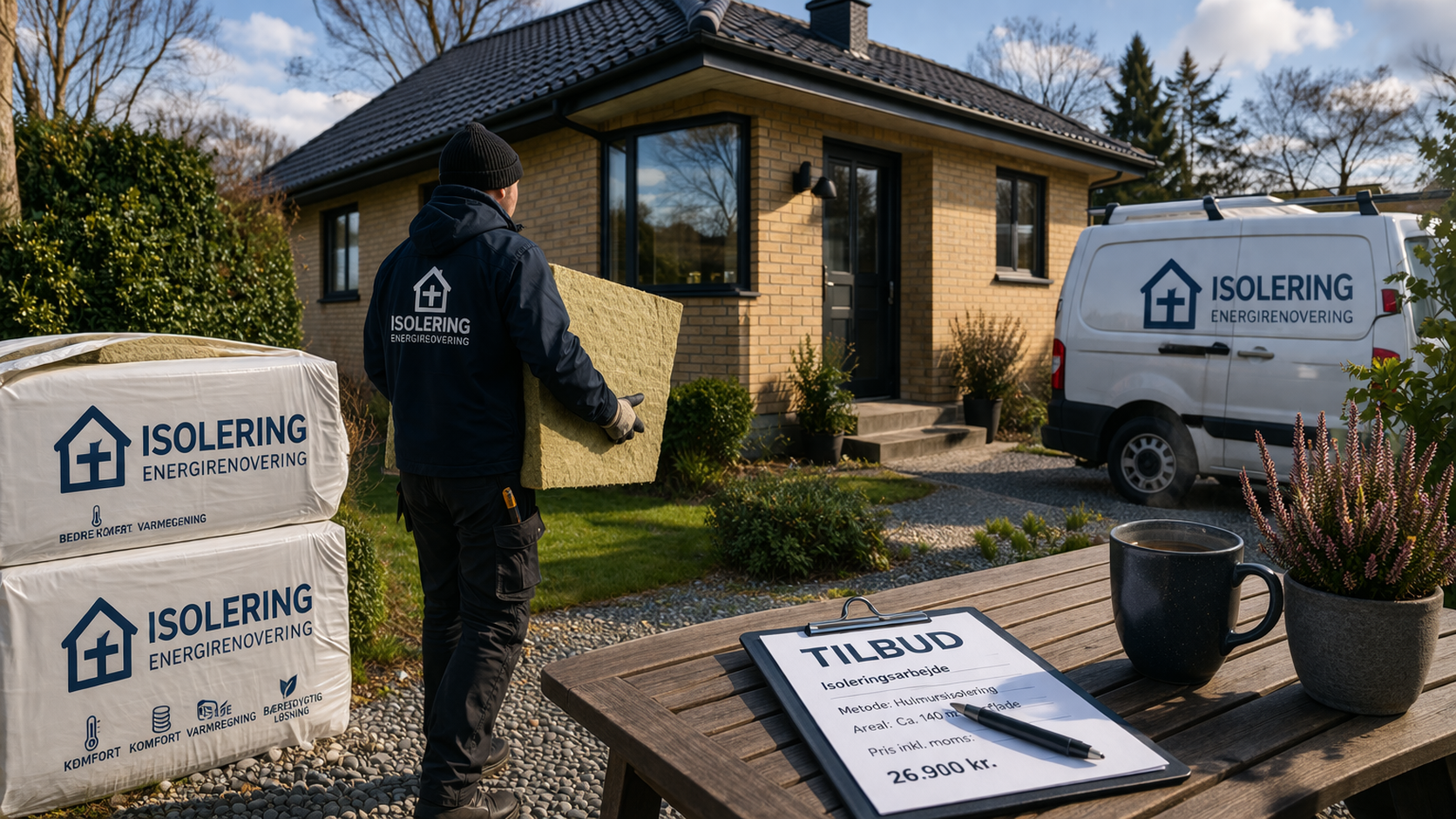 Isolering af hus