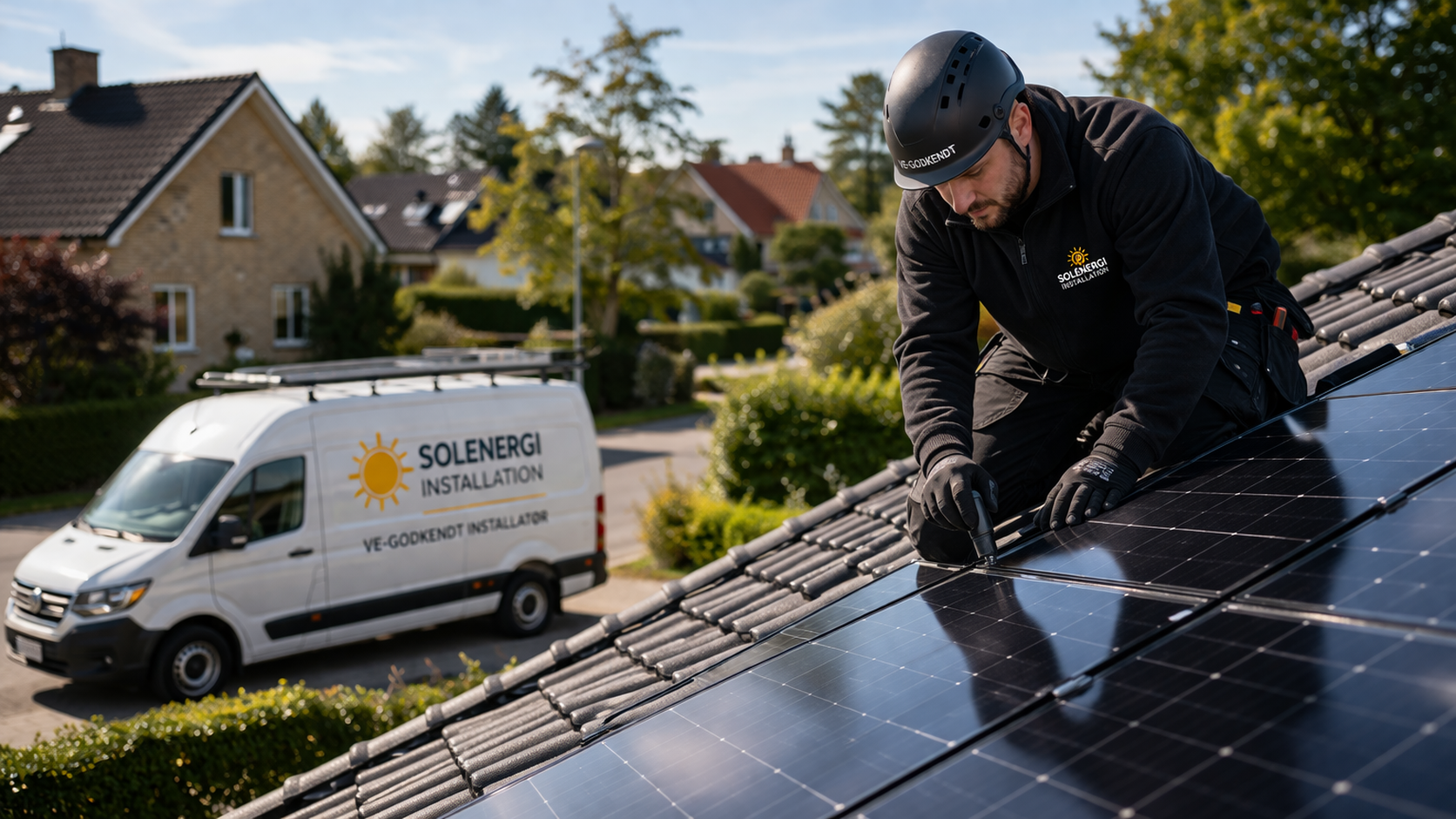 Solceller montering pris tilbud