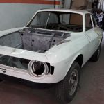 Aero pulitura auto d\'epoca Alfa Giulia Sprint GT veloce 1967 12