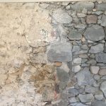 Aero pulitura di parete di appartamento con pietra a vista 05