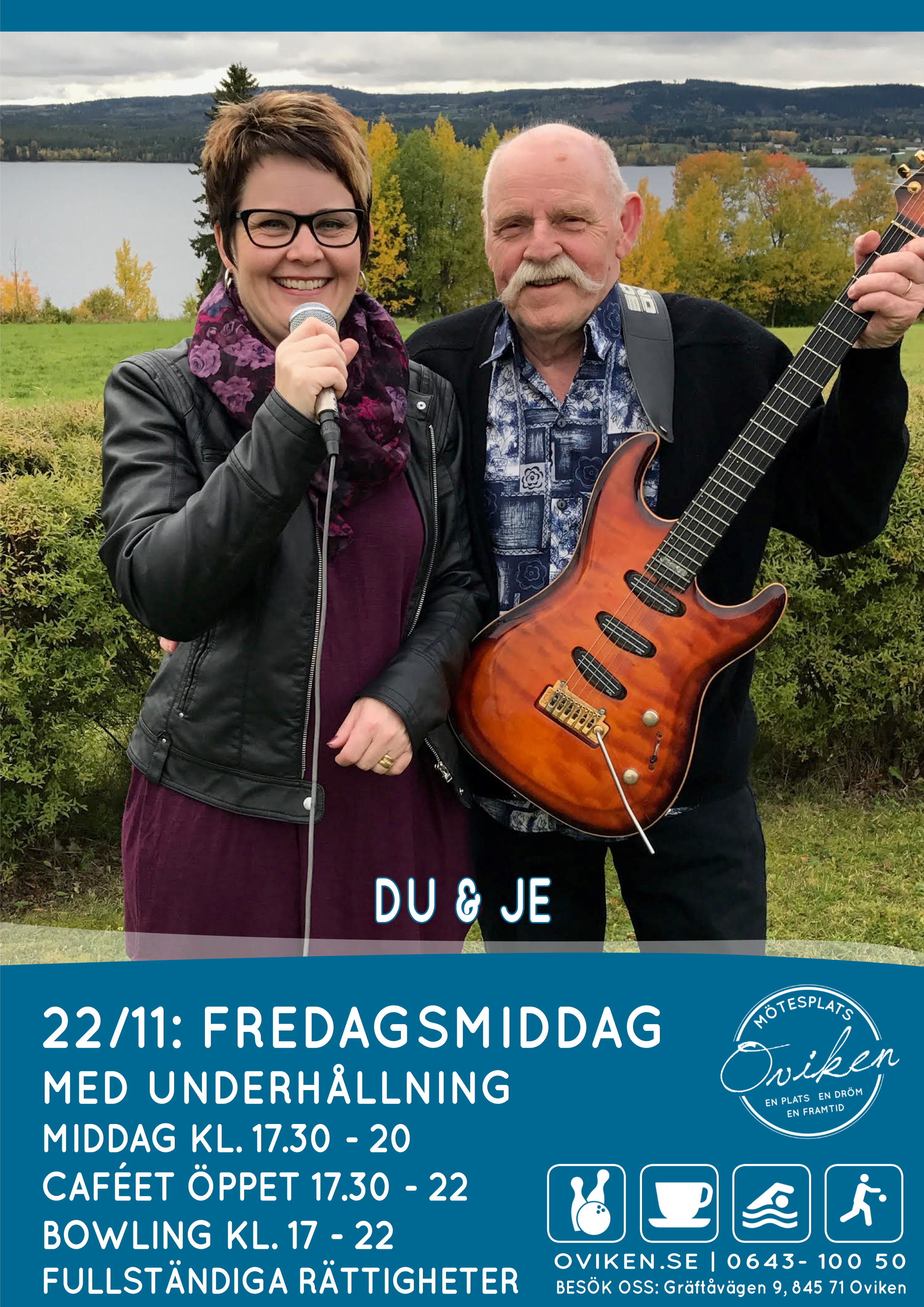 DU & JE.   Fredagsmiddag