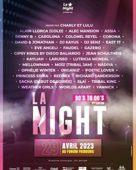 La night - 29 avril 2023