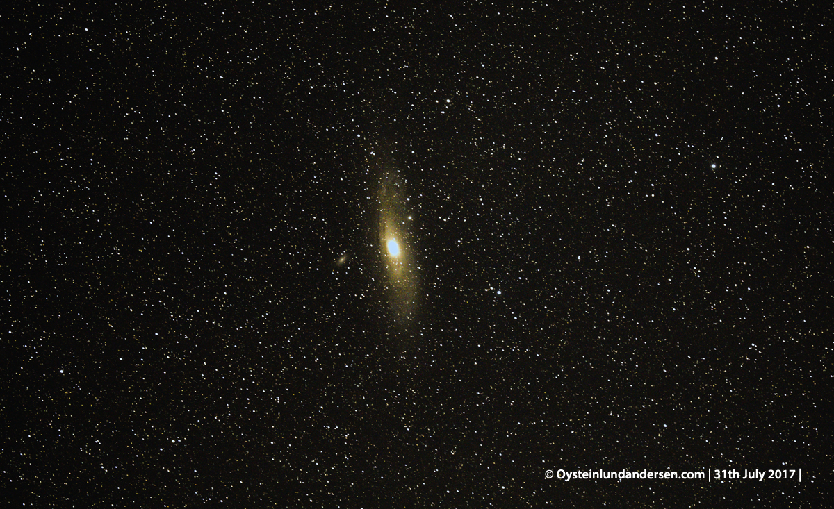 Andromeda Galaxy Bromo Tengger Indonesia 2017