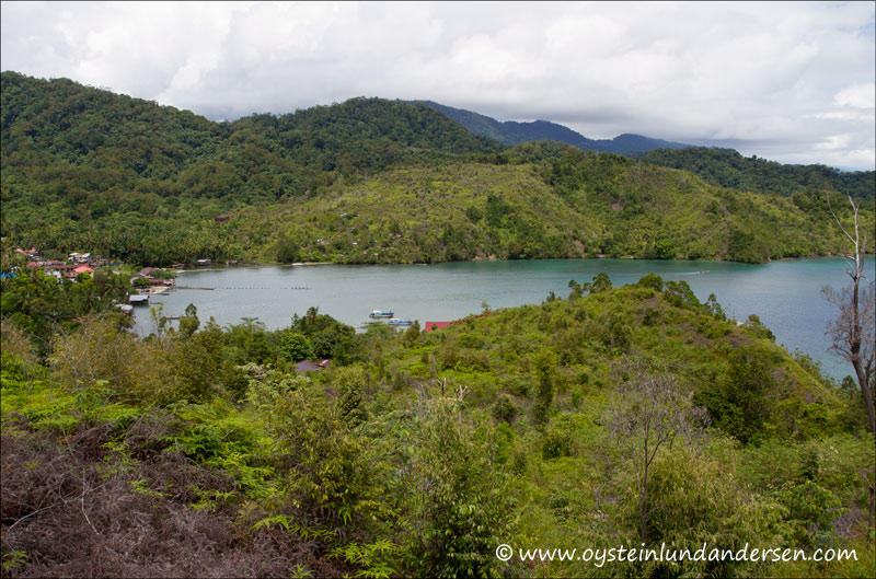 The village of Depapre. Americans used Depapre as a entry point to Jayapura during WW2. (14March 2012)