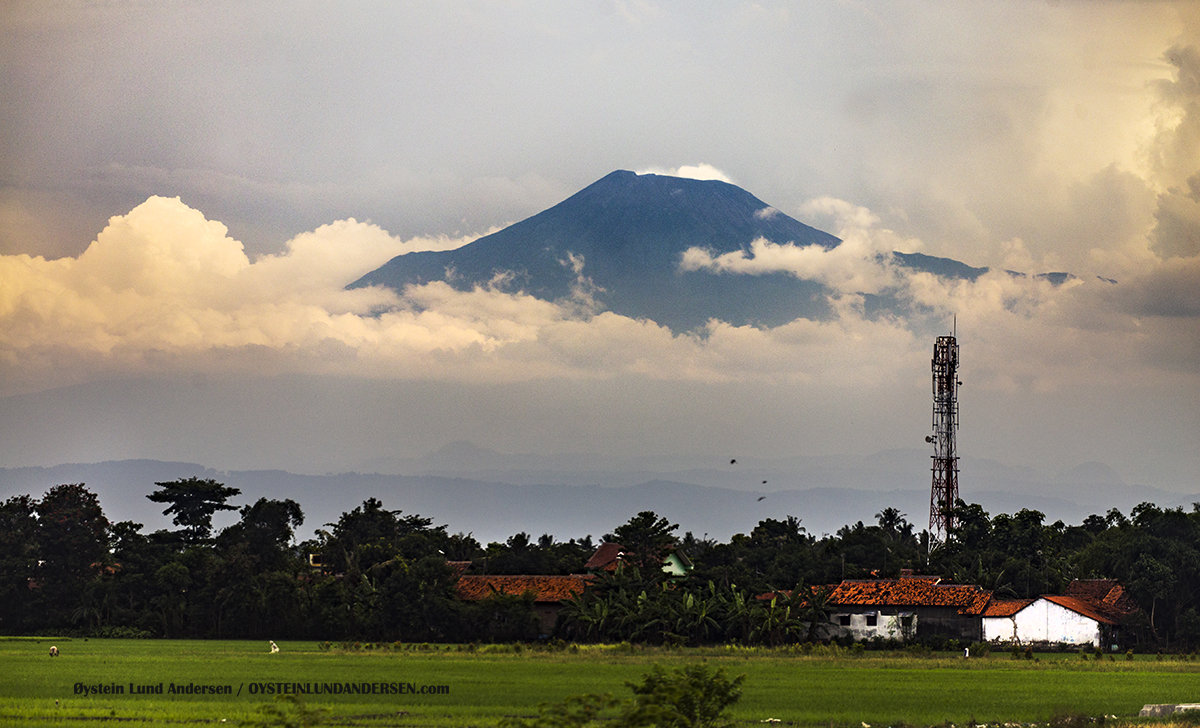 Slamet volcano, Central Java, Indonesia, December 2016