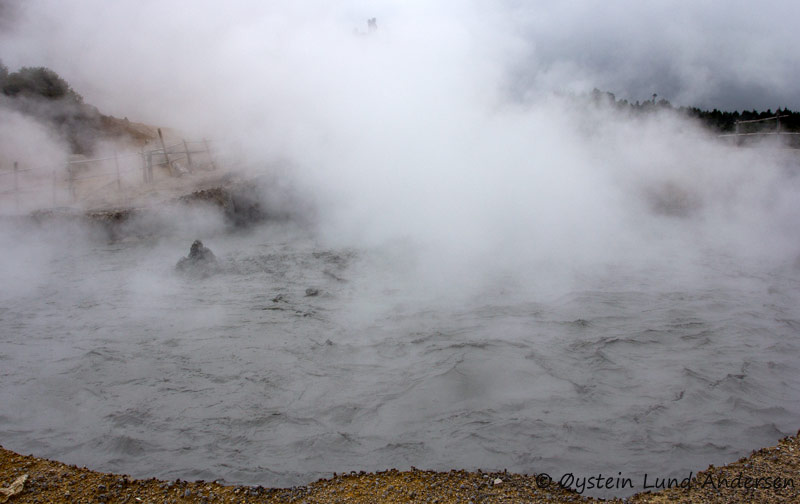 Sikidang Crater Dieng Indonesia