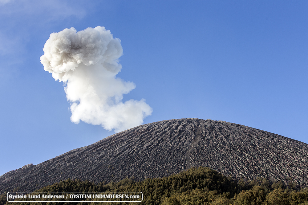 Semeru volcano August 2015 Eruption