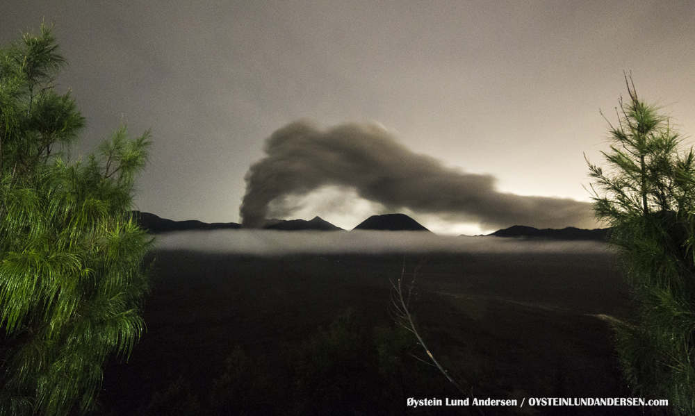 Bromo Eruption 2015 Indonesia ash