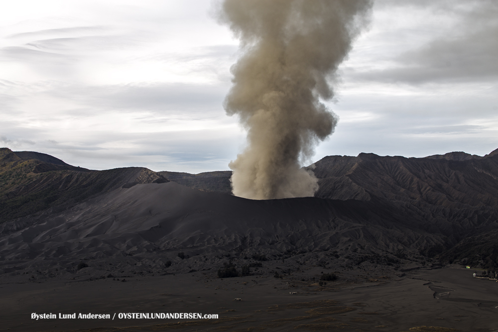 Bromo Eruption 2015 Indonesia ash