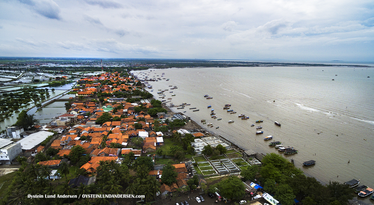 Tangerang Jakarta Tanjung Pasir DJI 2017 beach pantai coast aerial