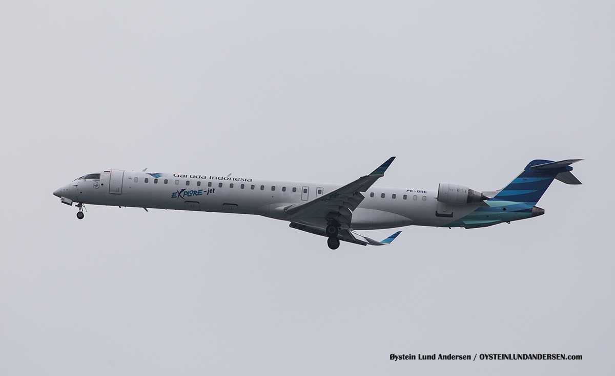 Jakarta Indonesia Garuda Indonesia - Canada Regional Jet CRJ-1000 (PK-GRE) 