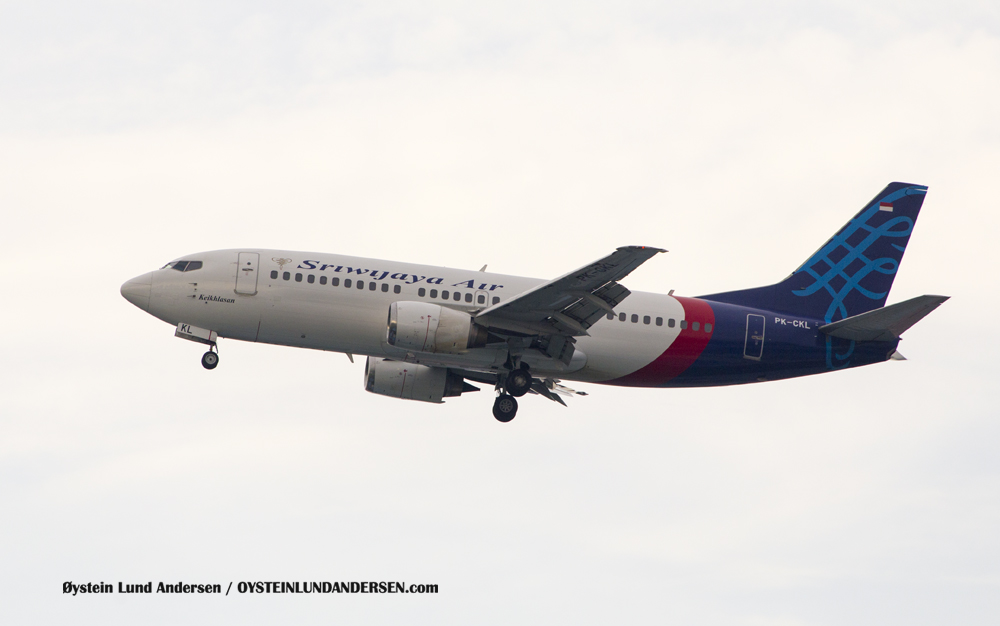 Sriwijaya Boeing 737-300 (PK-CKL) (15th February 2016)