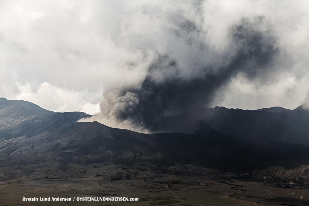 Bromo Eruption February 2016 volcano Indonesia