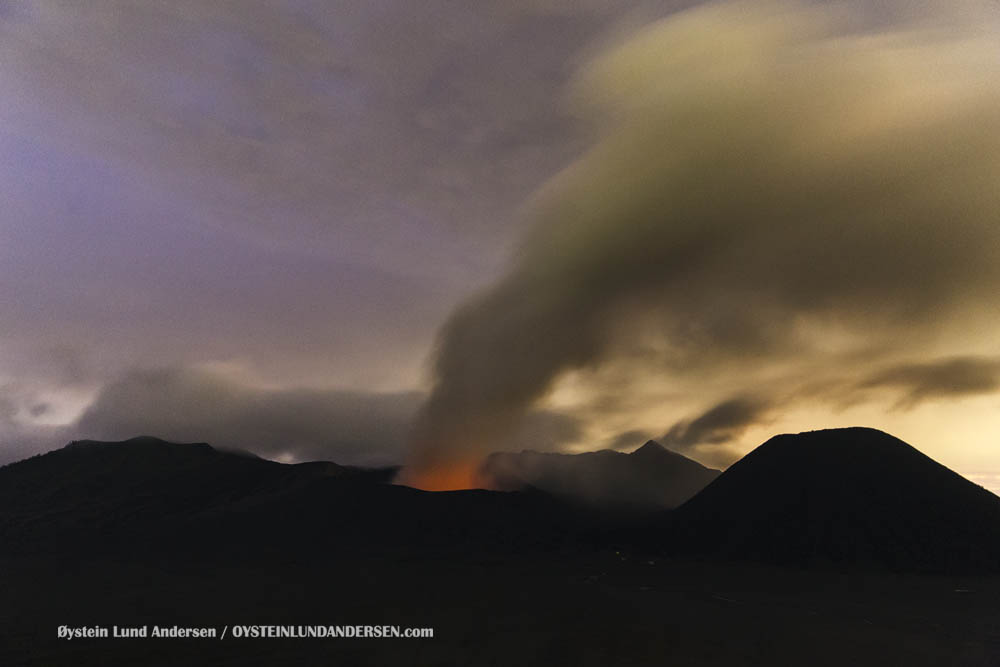 Bromo Eruption February 2016 volcano Indonesia