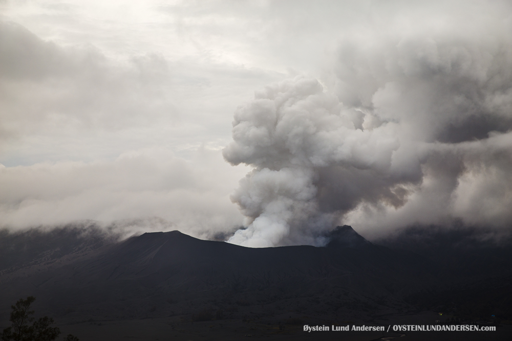 Bromo Eruption February 2016 volcano Indonesia