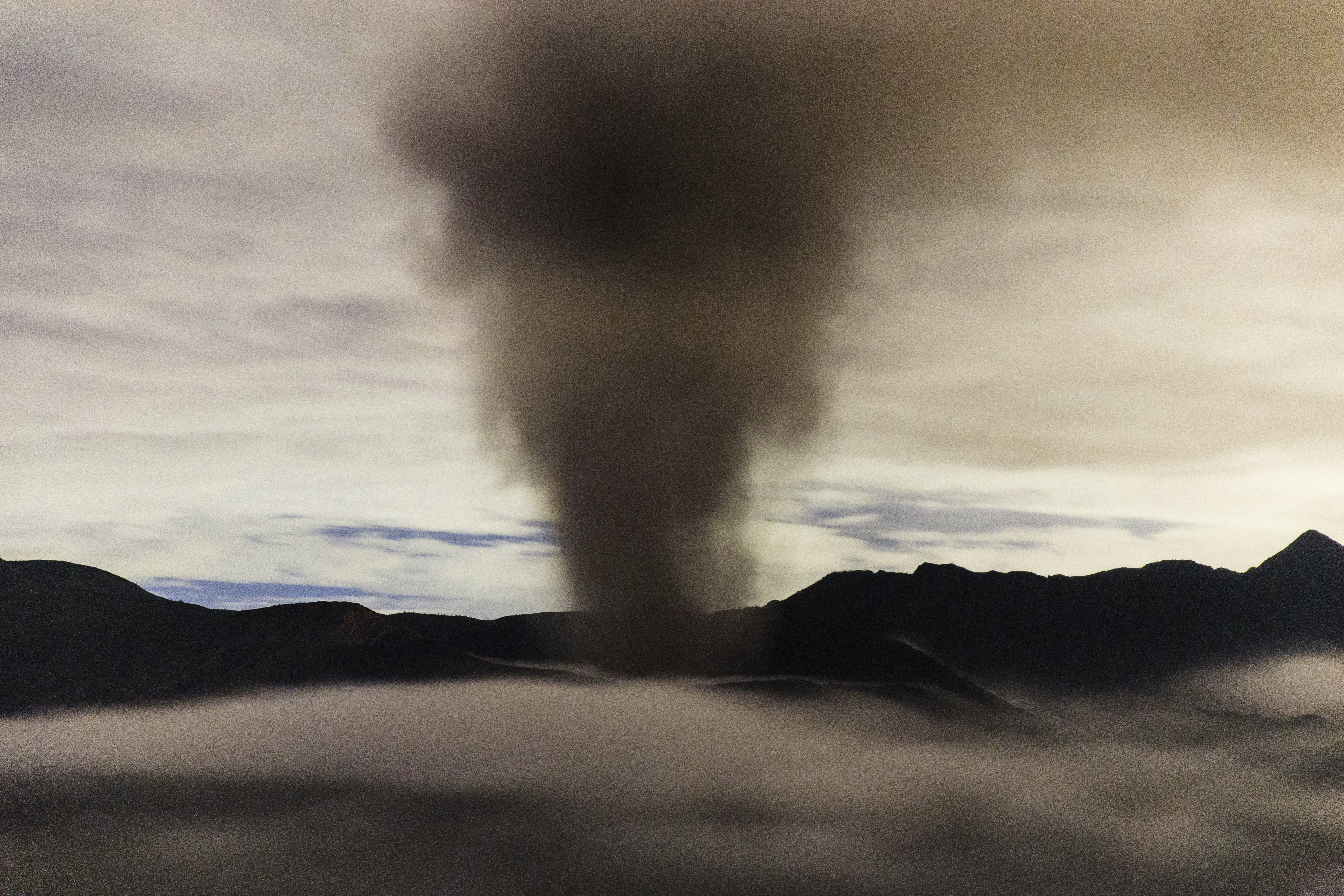 Bromo Eruption February 2016 volcano Indonesia