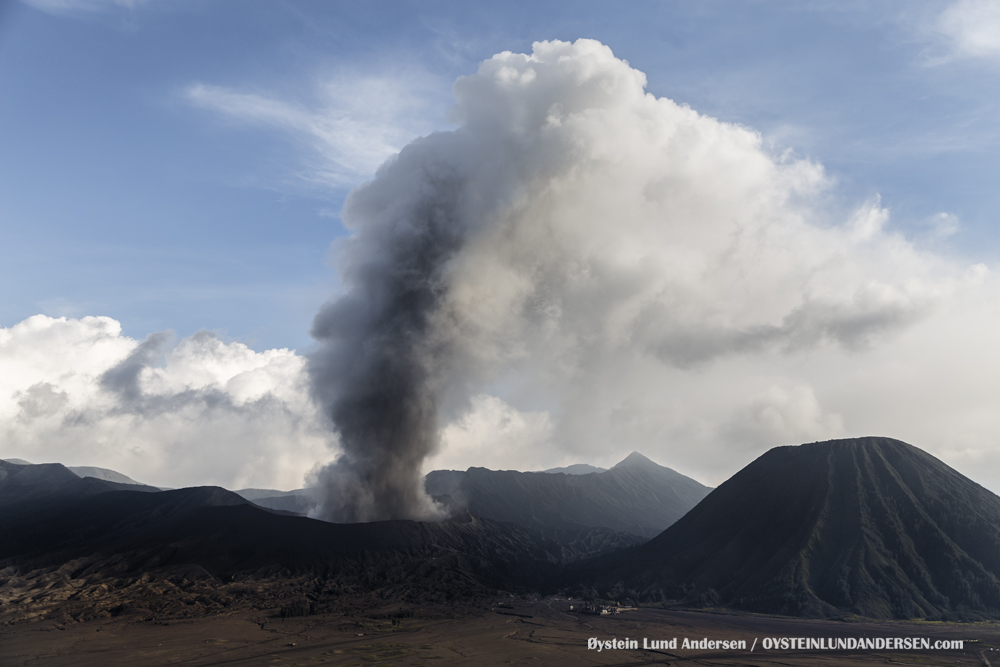Bromo Eruption 2016 Tengger Indonesia Eruption Volcano June 2016
