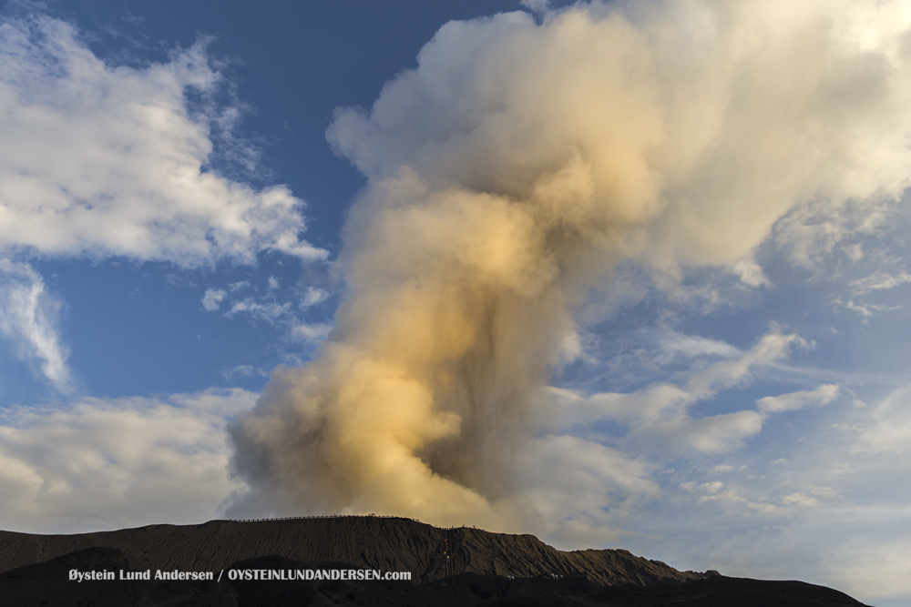 Bromo Eruption 2016 Tengger Indonesia Eruption Volcano June 2016