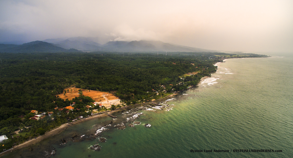 Anyer West Java Indonesia Carita Gunung Karang Pandeglang