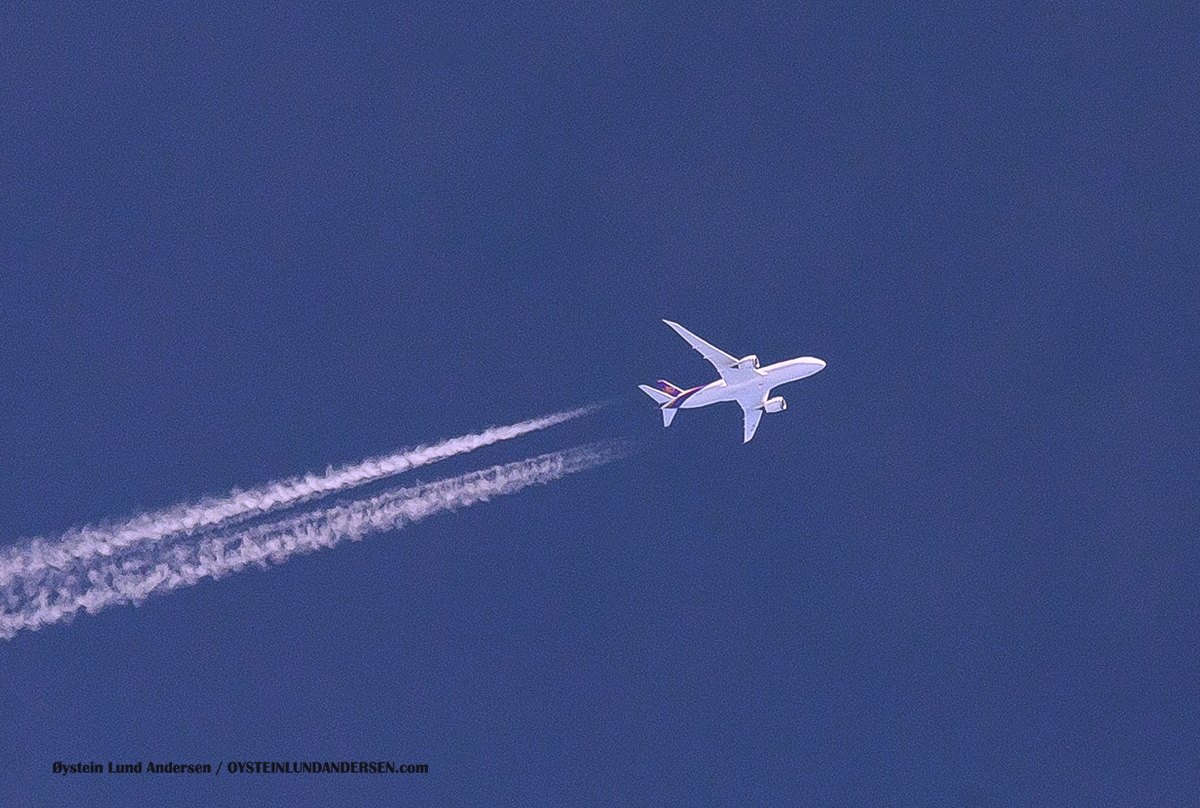 Thai Airways 787 dreamliner anyer indonesia