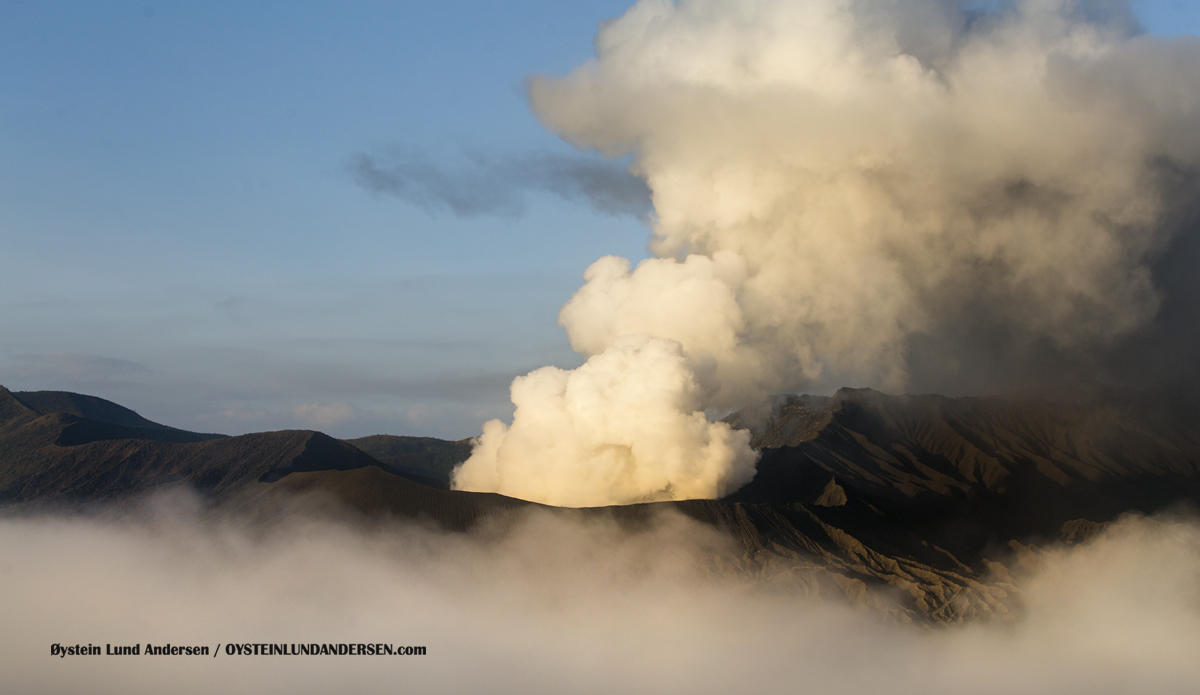 Bromo Tengger Java Indonesia august 2016 Volcano Geology Oystein Andersen