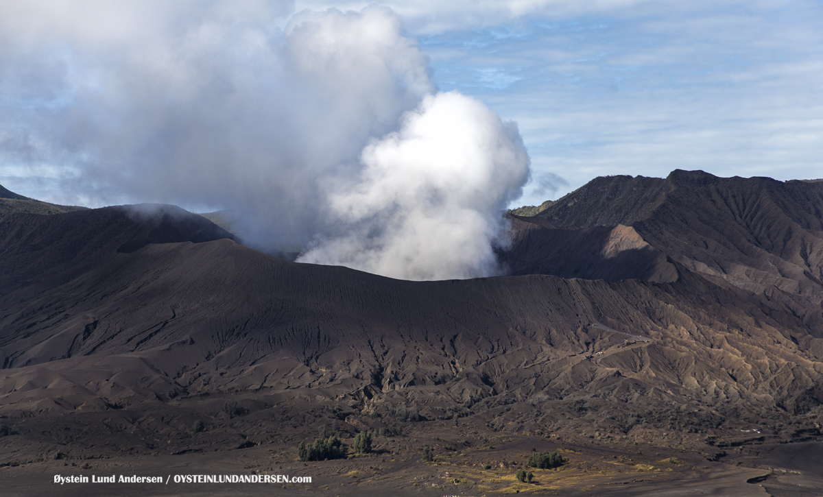 Bromo Tengger Volcano Indonesia Eruption September-2016