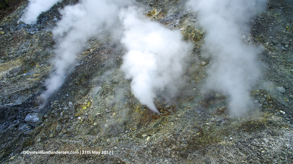 Salak volcano Indonesia Java Dji Phantom aerial gunung-salak 2017