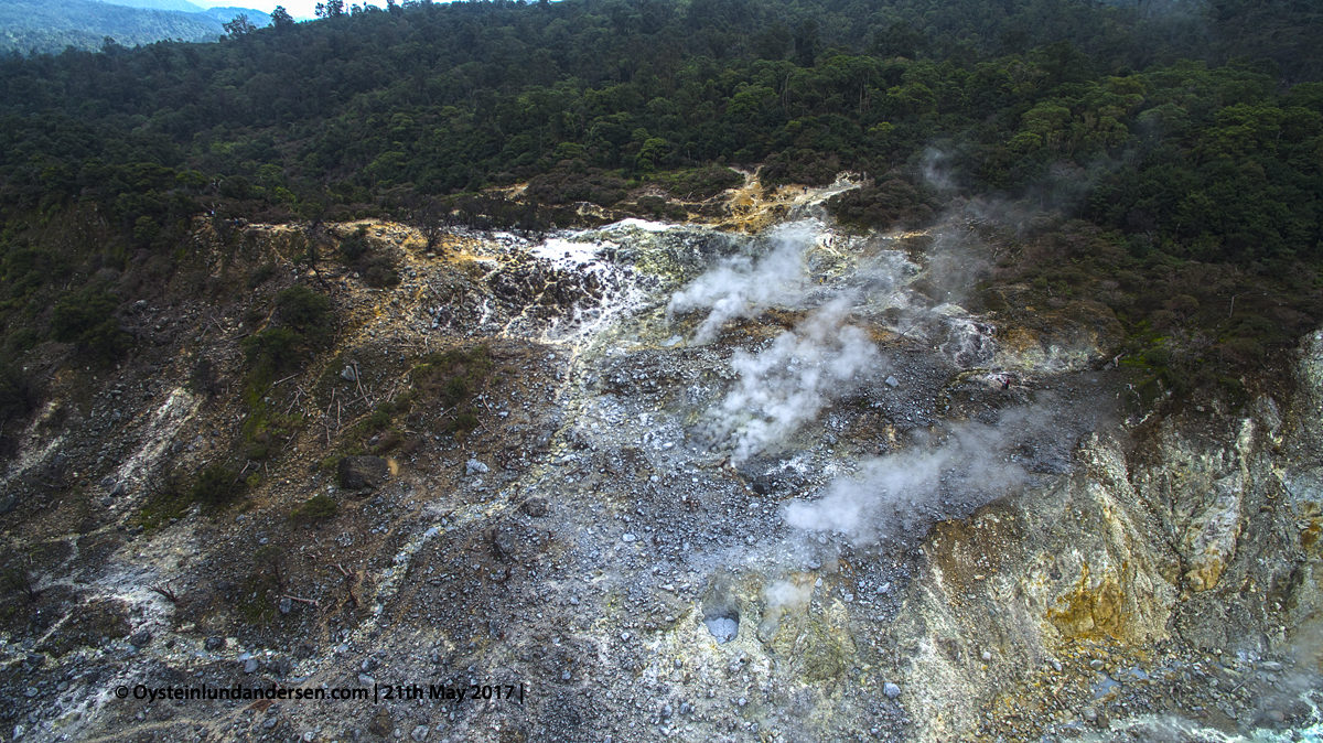 Salak volcano Indonesia Java Dji Phantom aerial gunung-salak 2017