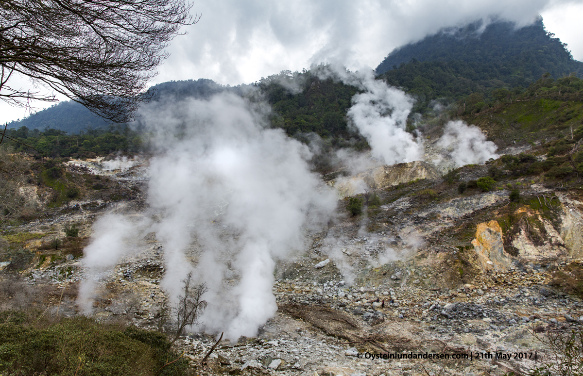 Salak volcano Indonesia Java