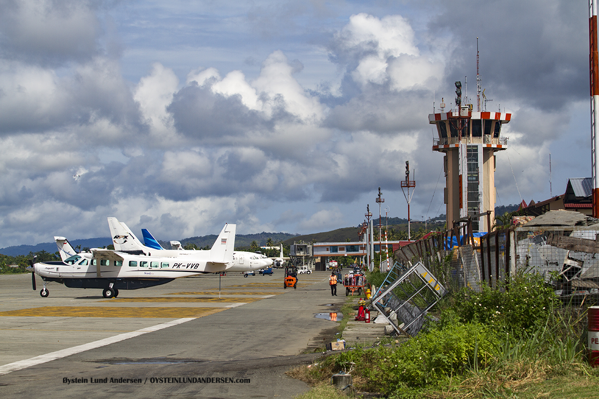 Sentani Airport appron Jayapura Papua