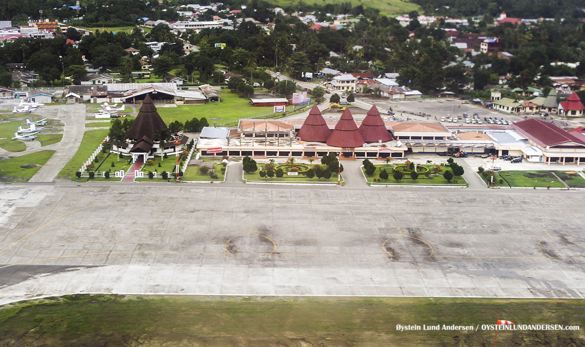 Sentani Airport Aerial Jayapura Papua