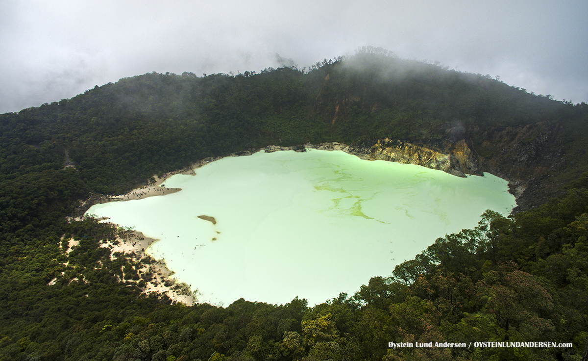 Patua Kawah Putih Bandung Volcano indonesia aerial aerial-photography