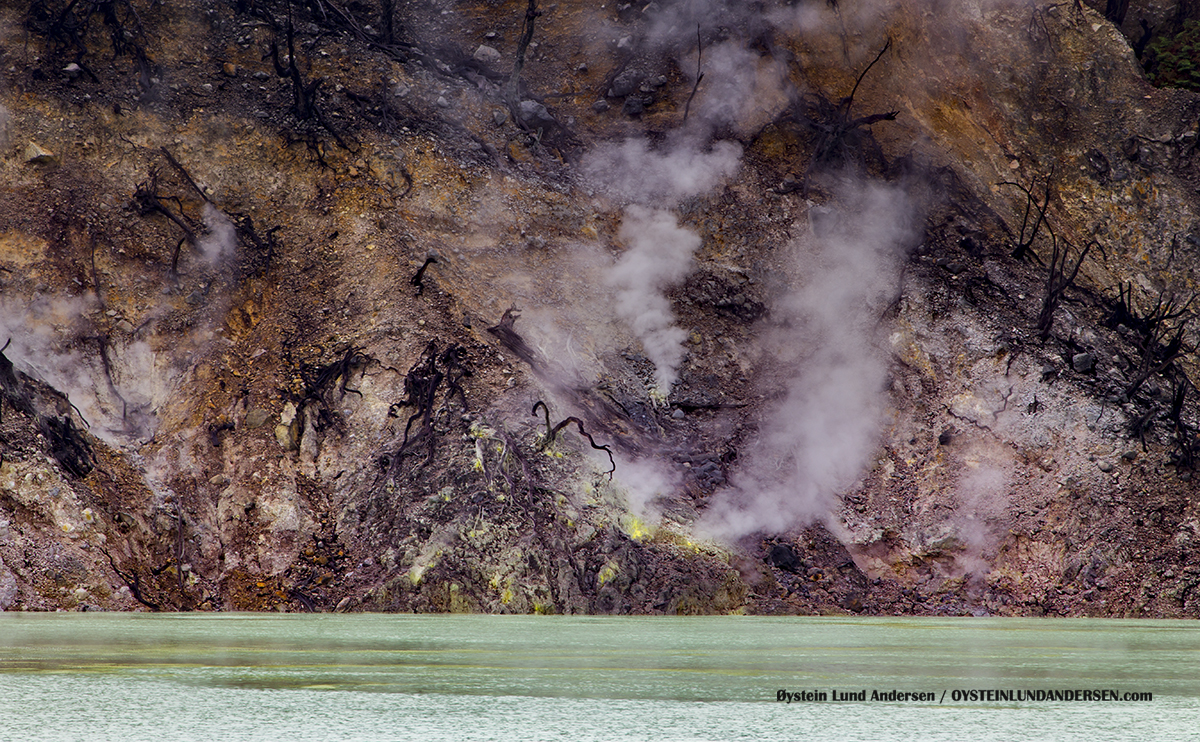 Patua Kawah Putih Bandung Volcano indonesia 2016 geology crater lake