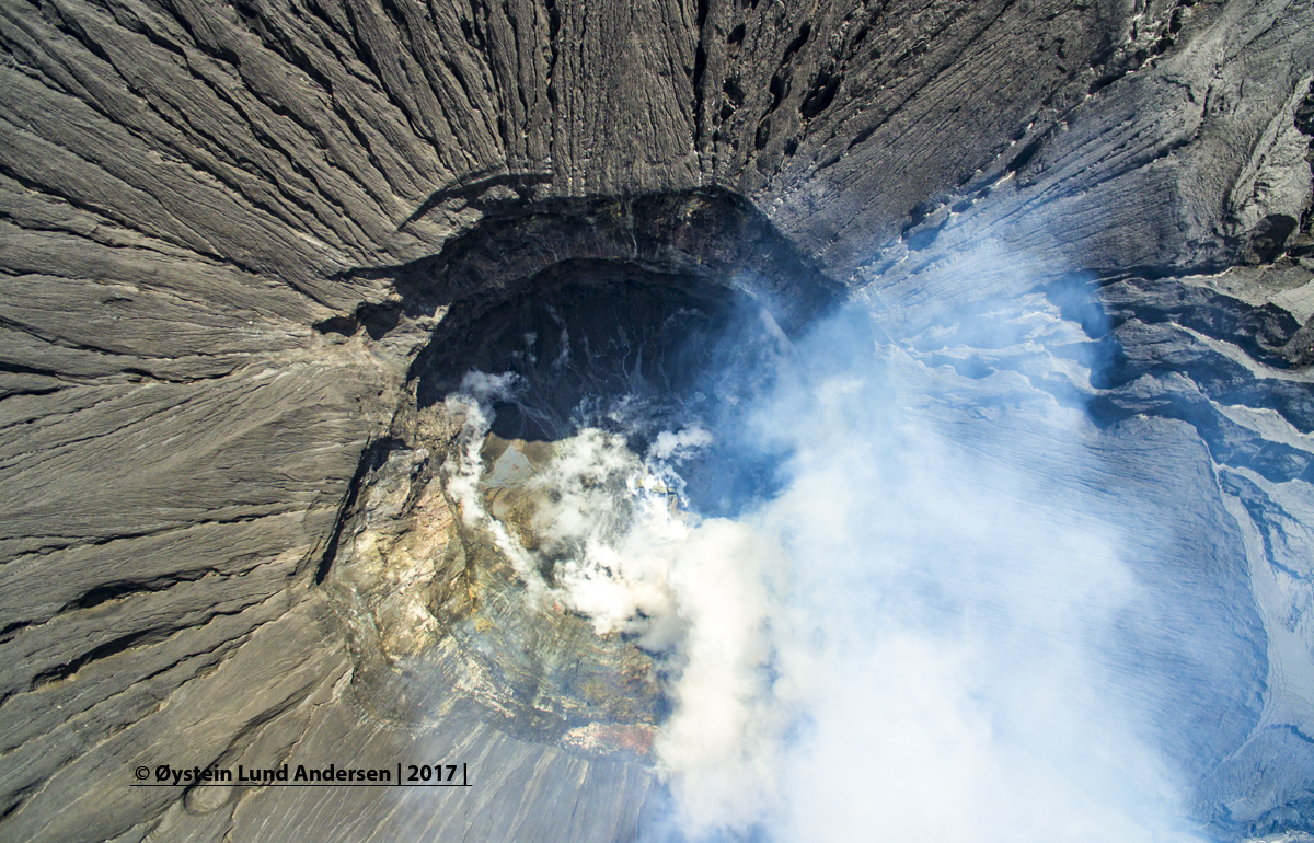 Bromo Tengger Indonesia 2017 aerial view java dji