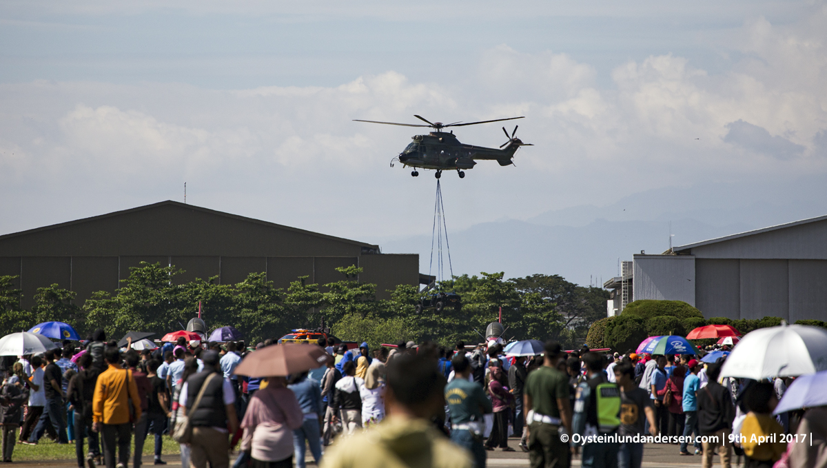 Indonesian Airforce TNI 2017 Halim AS-330 Puma