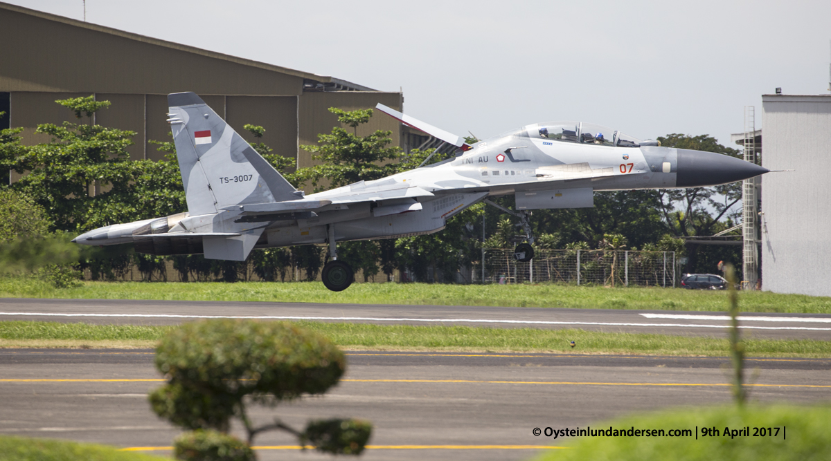 Indonesian Airforce TNI 2017 Halim Sukhoi 30