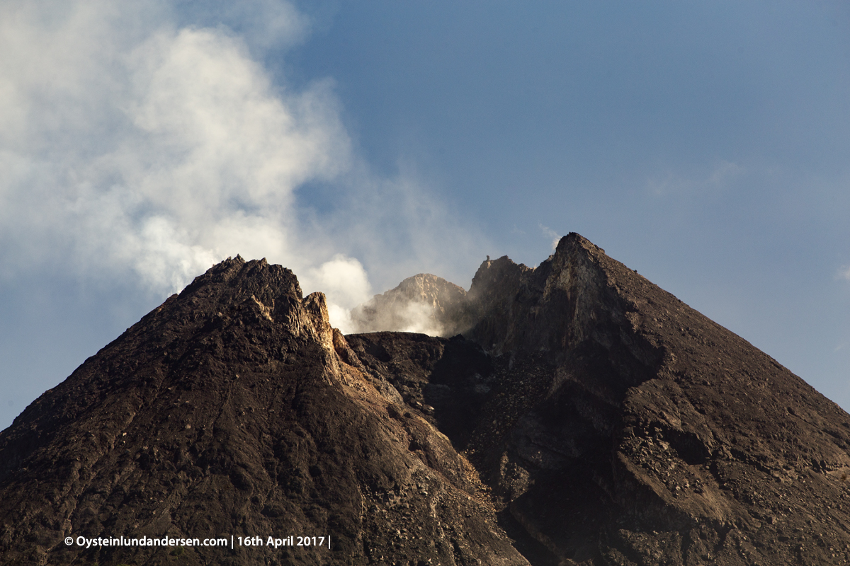 Merapi Volcano Lava-Dome Central-Java Yogyakarta 2017