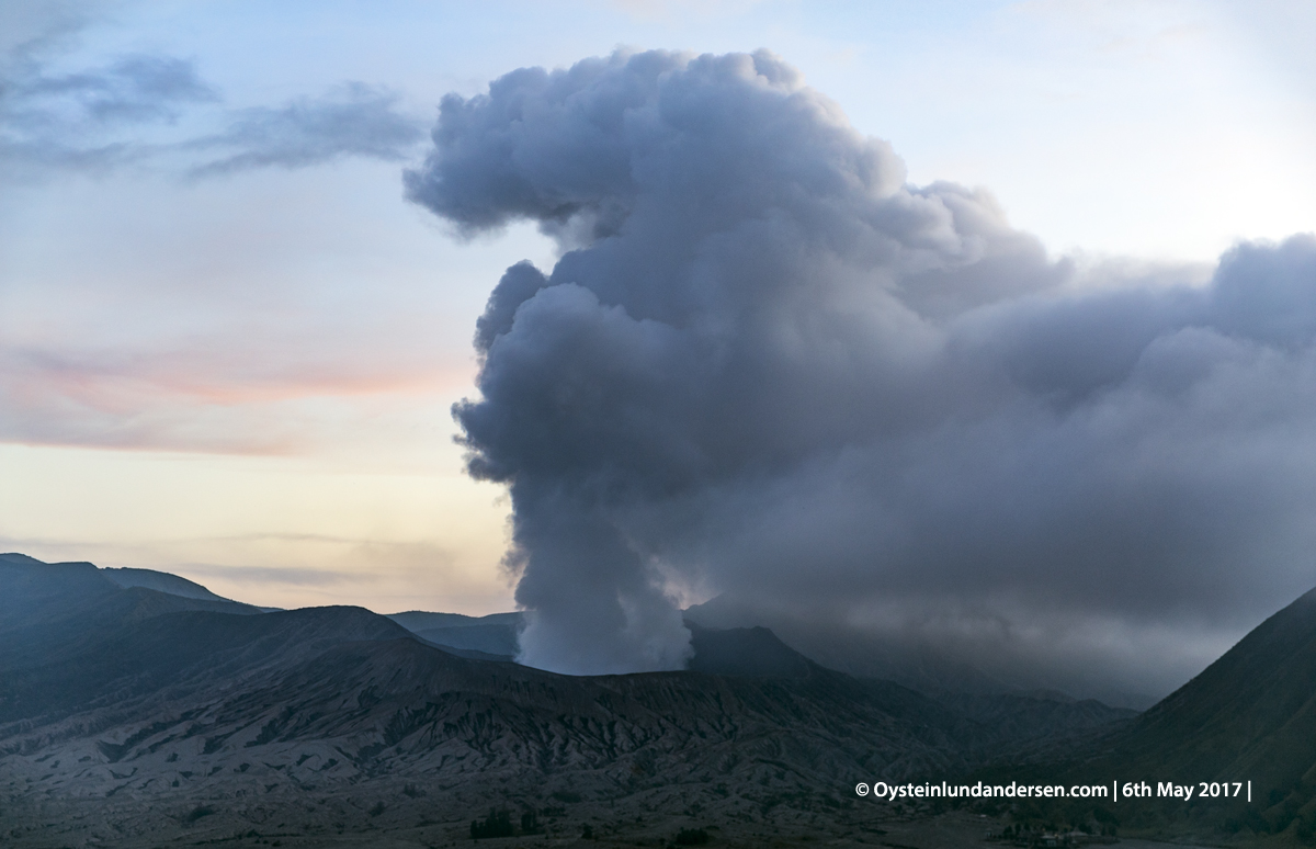 2017 Bromo volcano Indonesia