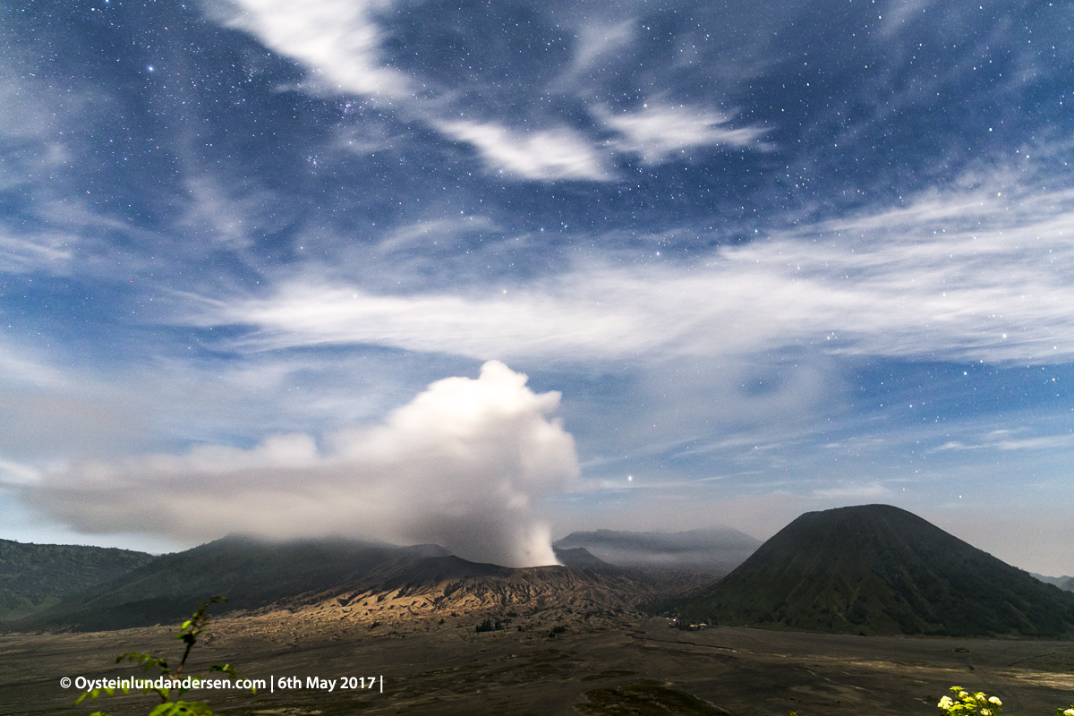 2017 Bromo volcano Indonesia