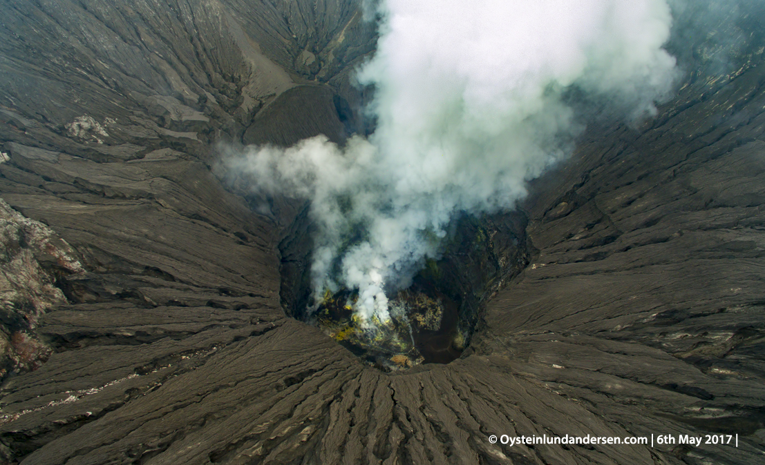 Bromo volcano tengger Indonesia java DJI phantom 2017 aerial