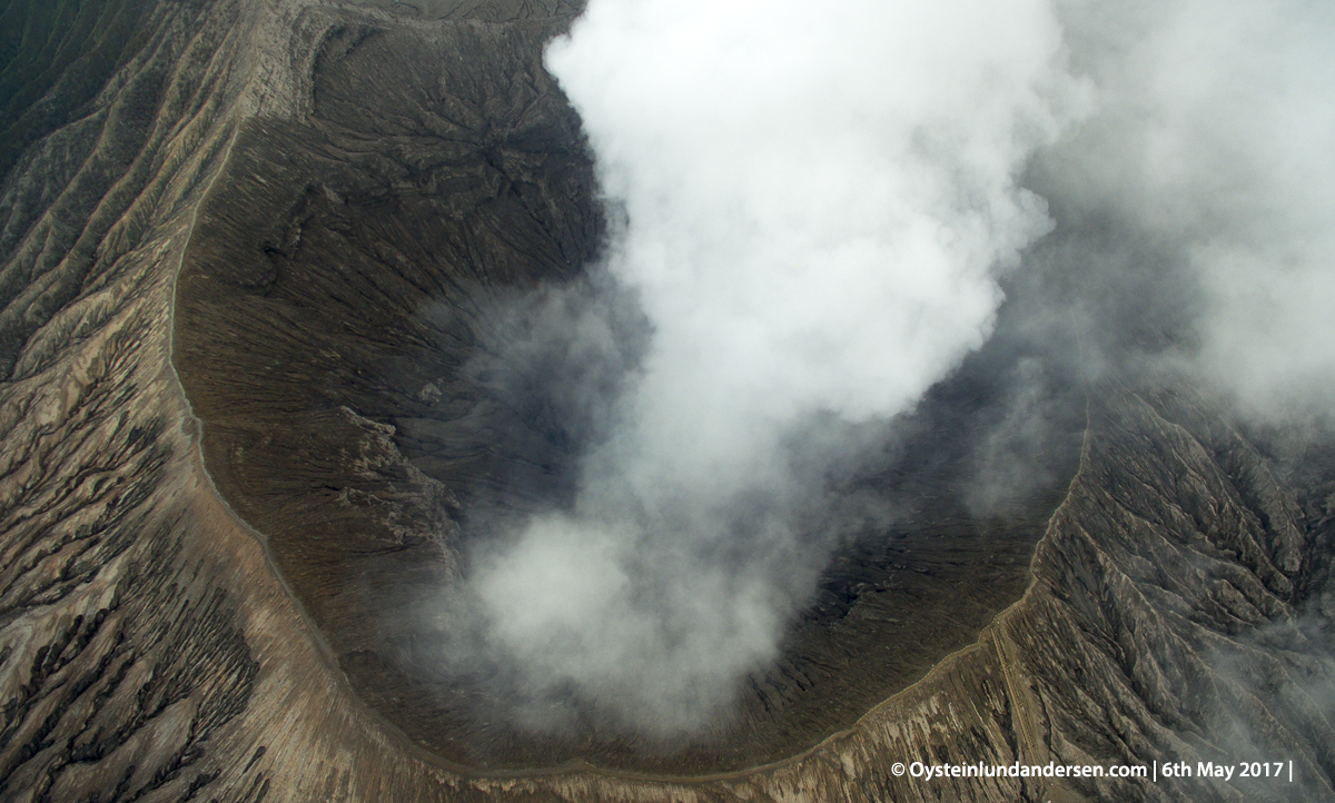 Bromo volcano tengger Indonesia java DJI phantom 2017 aerial