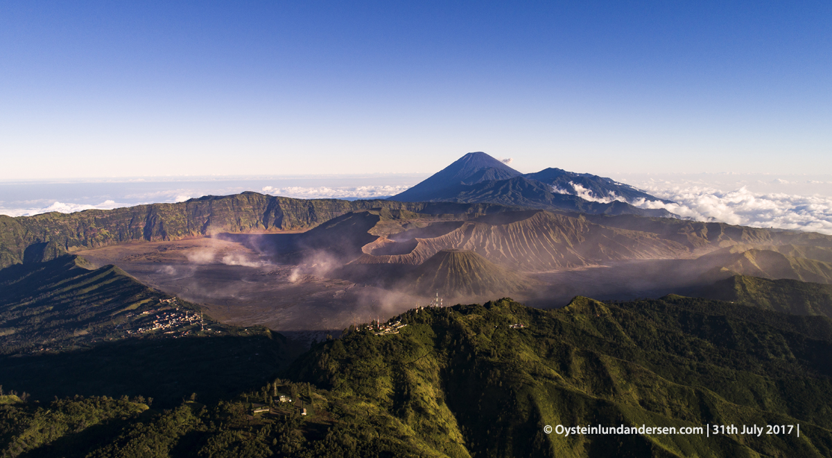 Bromo Indonesia Volcano July August 2017 DJI Aerial